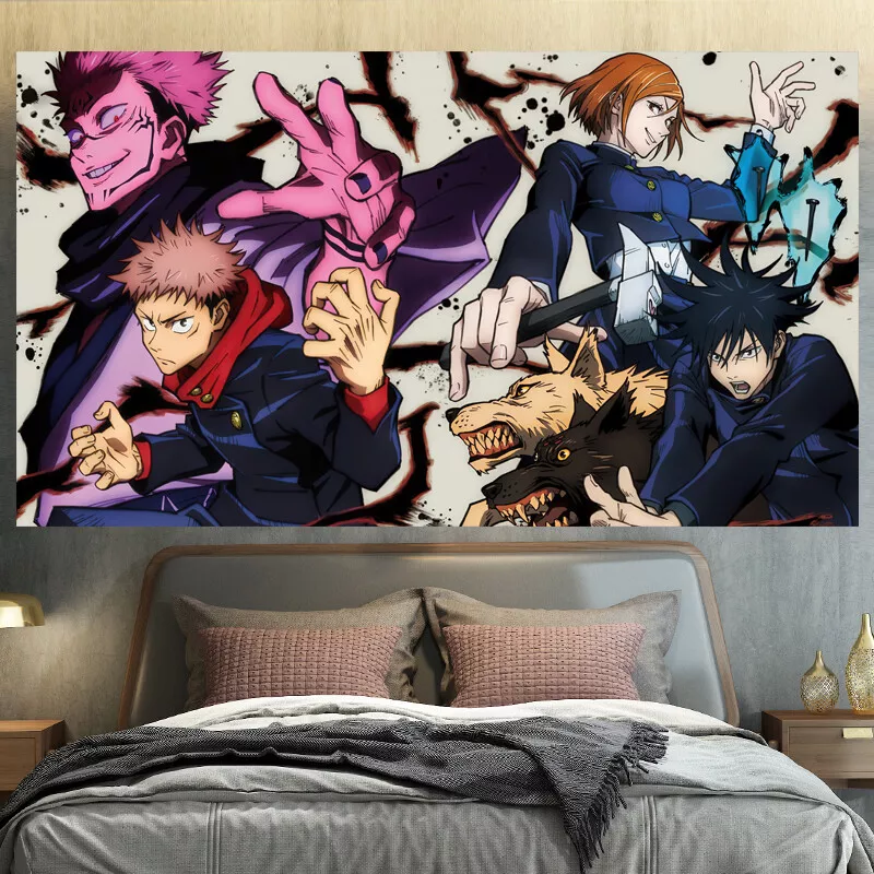 Naruto Tapestry Wall Hanging Wall Hanging Decor Boys Room Decor