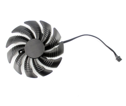 Cooling Fan For Gigabyte Geforce GTX 1050Ti RX550 T129215SU PLD09210S12HH 88MM - Picture 6 of 11