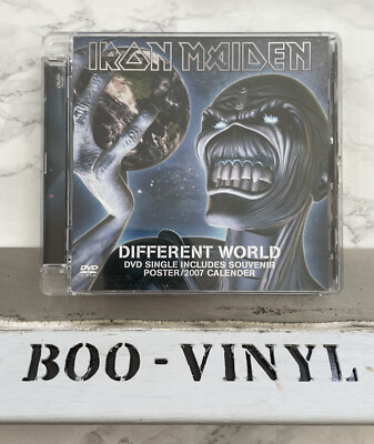 Iron Maiden - Different World DVD Video Heavy Metal Ex / Ex Zustand 