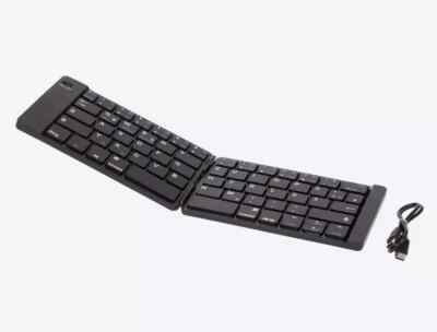 Tastatur kabellos faltbar Bluetooth mit Akku Universal für Android iOS Windows