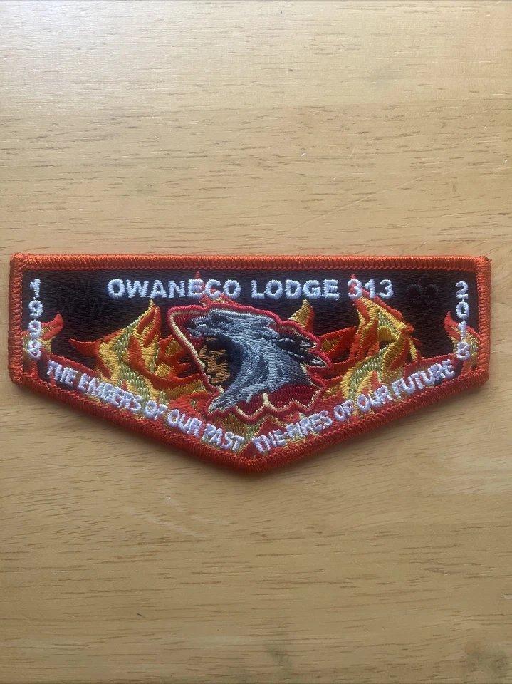 2010 Vintage Owaneco Lodge 313 Order Of The Arrow Lodge Flap BSA - Image 2 of 4