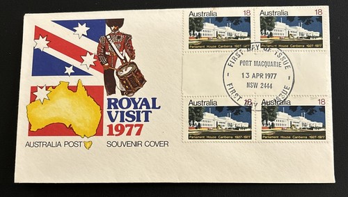 Australian Souvenir Cover 1977 Royal Visit