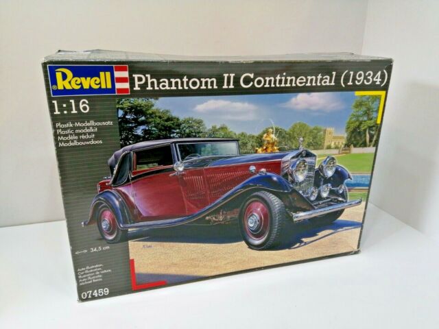 Revell Phantom Continental 1934 Car Model Kit New Box Sealed 1 16 Scale For Sale