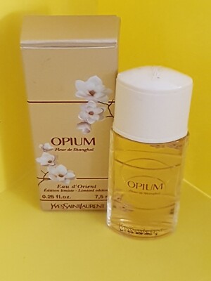  OPIUM FLEUR de SHANGHAI YSL 7,5 ml Eau d'Orient mit OVP Limited Edition RARITÄT