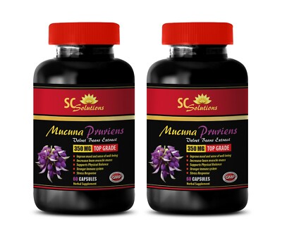 testosterone advantage - MUCUNA PRURIENS - anti anxiety & stress 2BOTTLE