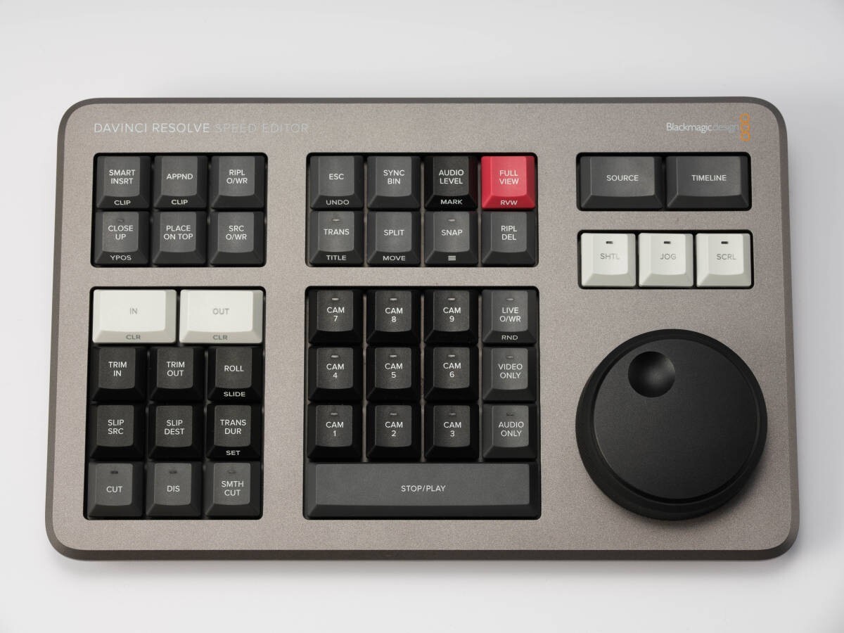 Blackmagic Design DaVinci Resolve Speed Editor without Studio