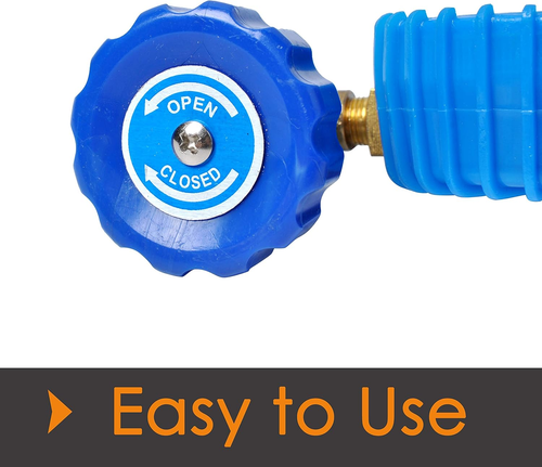 R410A Recharge Kit AC Charging Hose, R134A R22 R404A R410A Manifold Gauge Hose K - Picture 5 of 12