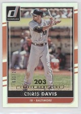 2016 Panini Donruss Stat Line Career 31/203 Chris Davis #91 0f8