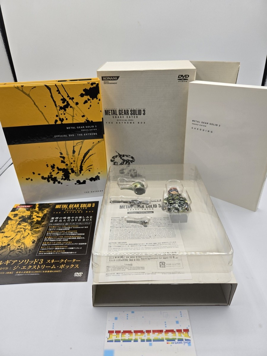 メタルギアソリッド3 DVD THE EXTREME BOX Amazon.com: METAL GEAR SOLID3 SNAKE EATER OFFICIAL DVD:THE