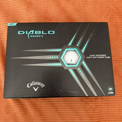 NEW Dozen Callaway Women's Diablo Golf Balls - Brand New In Box.