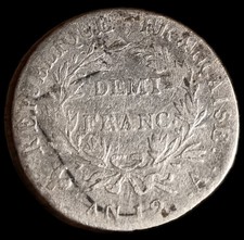 Demi Franc An 12 A Napoléon Ier