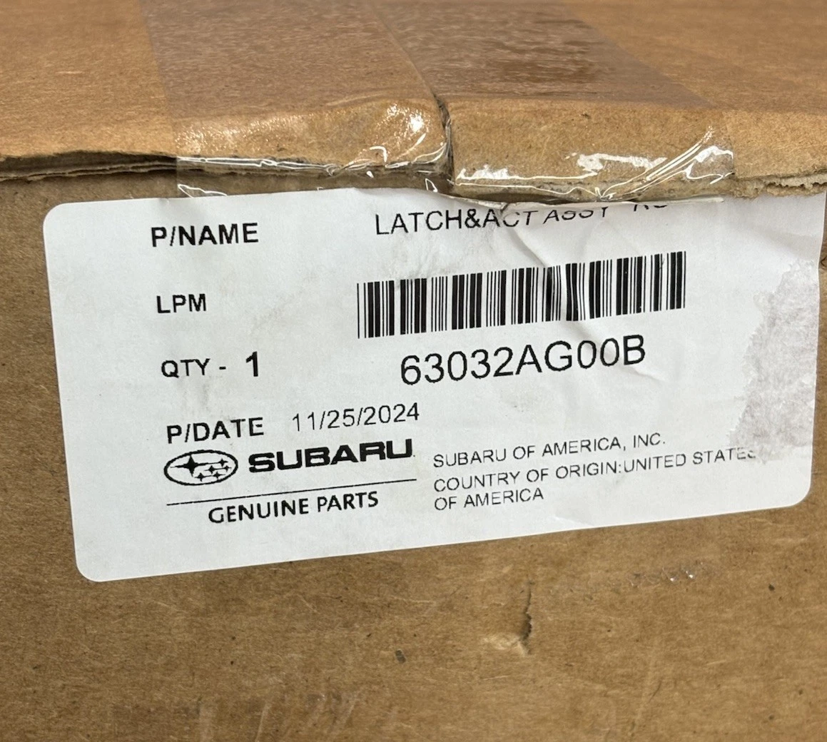 2005-2009 Subaru Legacy & Outback Genuine Rear Gate Latch Lock Actuator OEM photo 4