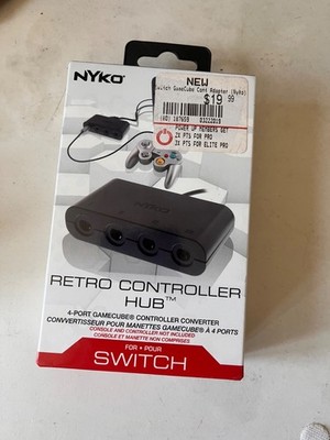 GameCube Controller Converter For SWITCH - Brand New Nyko Retro Controller Hub
