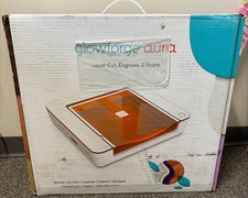 BRAND NEW Glowforge Aura desk-top sized diode laser cutting/ engraving machine