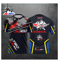 Motorrad Sommer 3D Druck Extremsport Rundhals T-Shirt