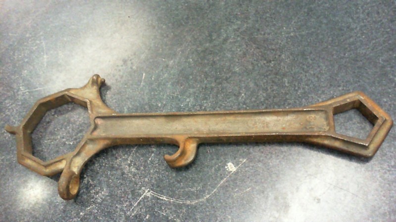 Antique Fire Truck Hydrant Wrench Over a Hundred Years Old Very Rare