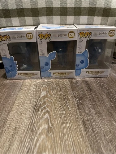 Funko Pop Wizarding World Of Harry Potter Patronus Pops 127,128,&130