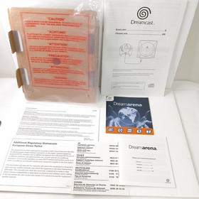 Dreamcast HKT-3030 PAL European SEGA DC Rare w/ Box Controller HKT-7700 Manual