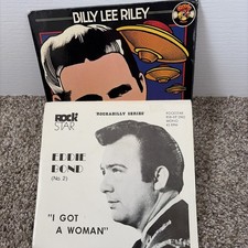 Rare Rockabilly Lot 6-45rpm Billy Lee Riley/Eddie Bond/Larry Kennon NM- Tested