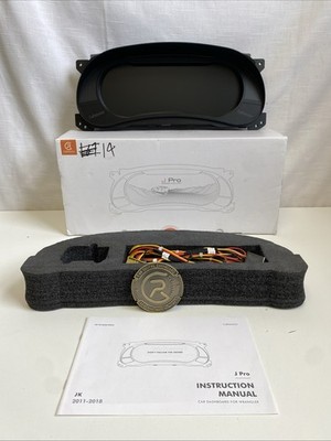 CaRobotor J Pro Dashboard For Jeep Wrangler JK 2011-2018 NEW Open Box MSRP $899