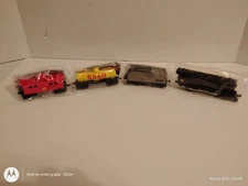 Shell Gas Promo Train Set Fletcher-Barnhardt White Locomotive & 3 Cars