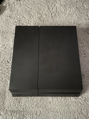 Sony PlayStation 4 PS4 Console Black   Good Condition   Tested & Working