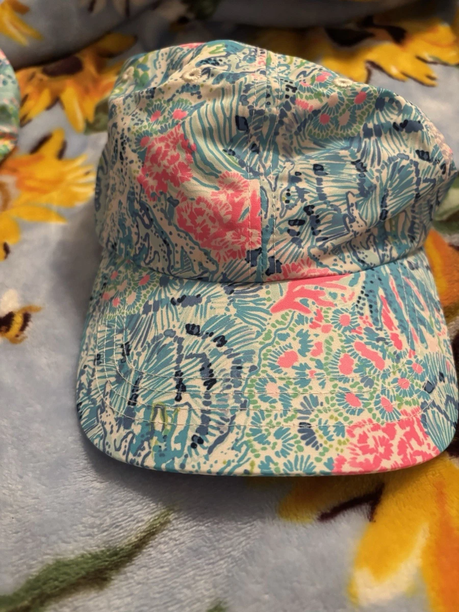 Lilly Pulitzer Floral Baseball Cap Hat NWOT Lilly Pulitzer | Accessories | Lily Pulitzer Nwot Vibrant  main image 2