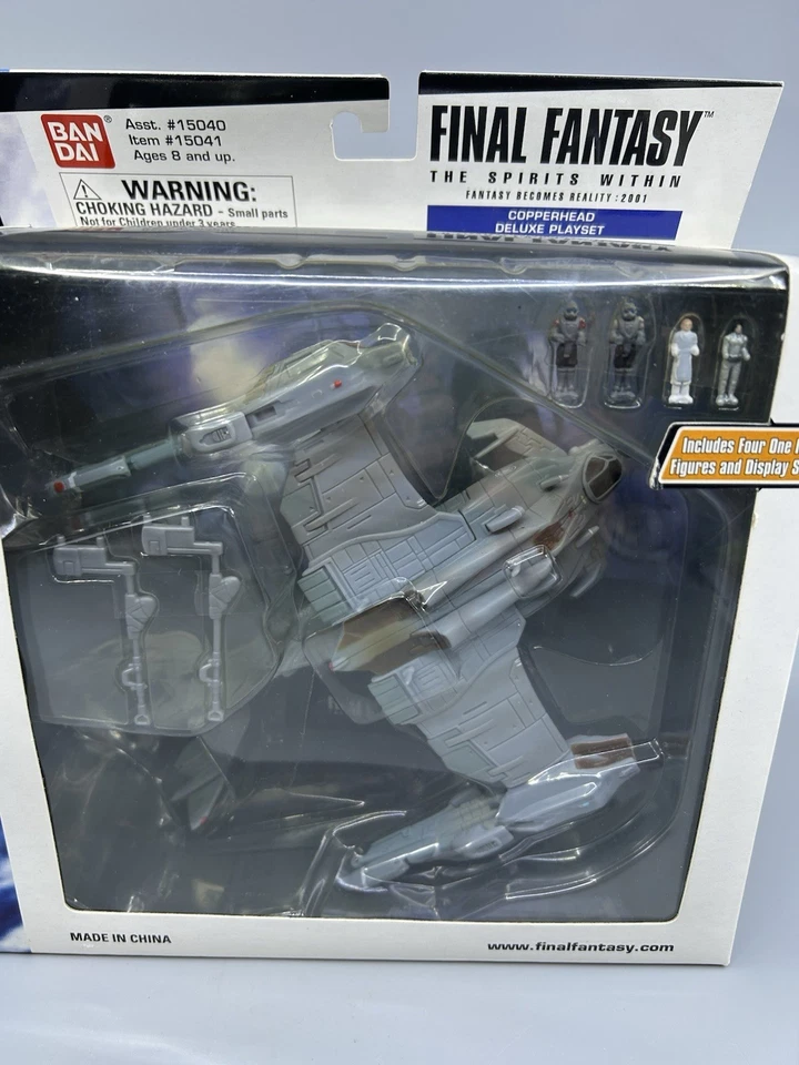 Juego y figuras de lujo Final Fantasy The Spirits Within Copperhead 2001 Bandai Foto 3 de 4
