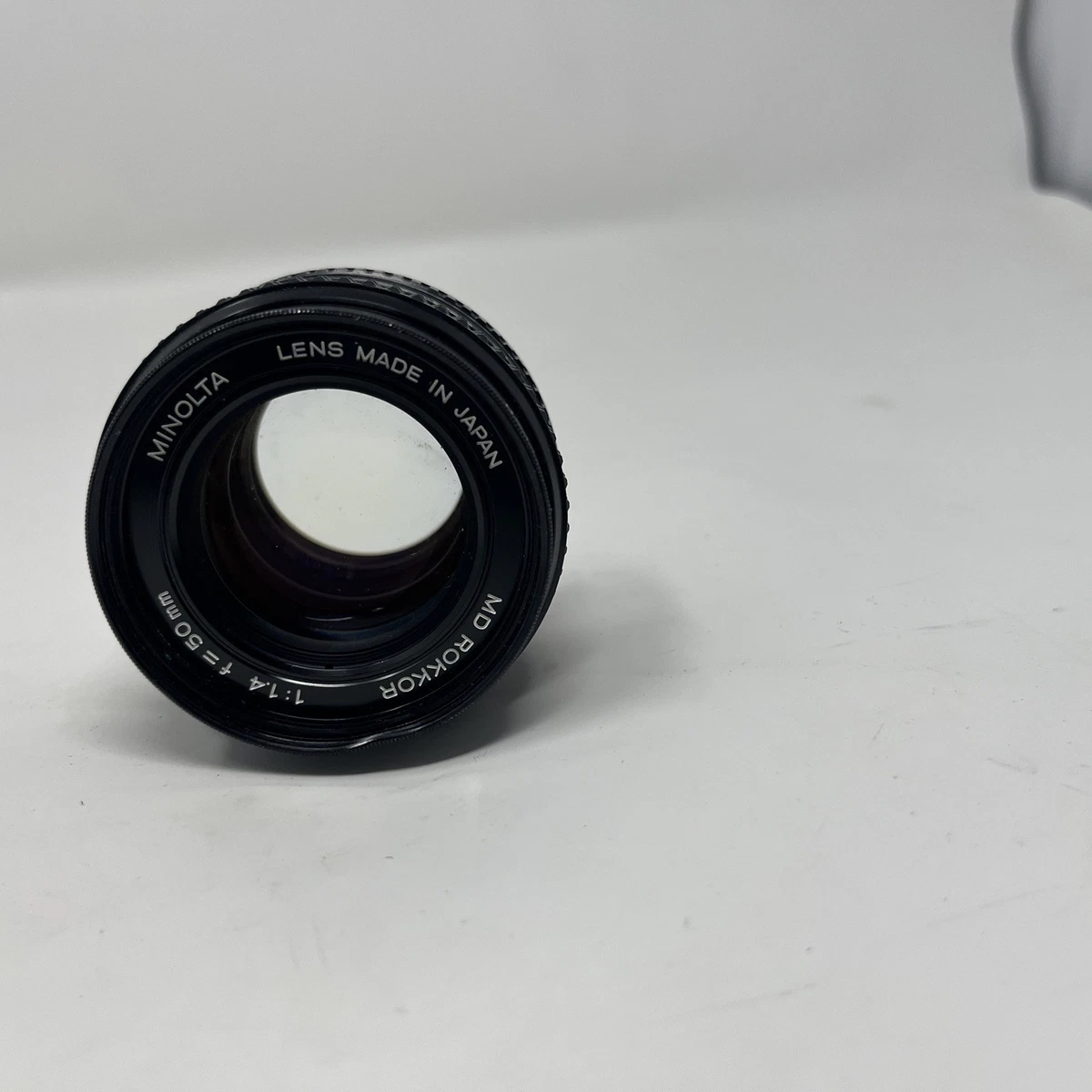 【中古】MINOLTA ミノルタ MD ROKKOR 50mm f/1.4 Minolta MD f/1.4 Lenses 50mm Focal for sale | eBay