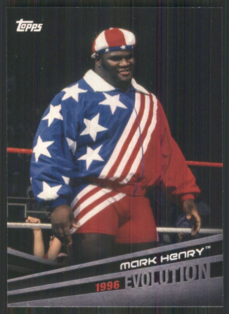 2018 Topps WWE Evolution #E-32 Mark Henry 46685