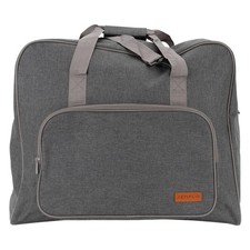 Semplix N&auml;hmaschinentasche XL anthrazit/grau 52 x 40 x 27 cm f&uuml;r gro&szlig;e Maschinen