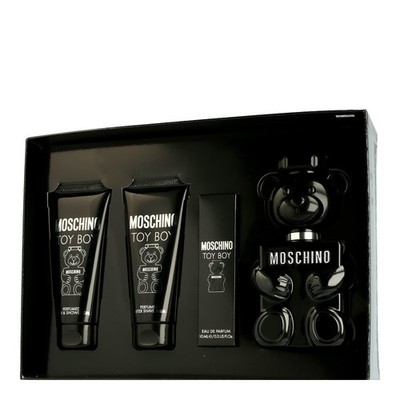 Moschino Toy Boy - Set mit 2x Pflege & Mini EdP 100ml-100ml-100ml-10ml