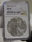 2023 US Silver Eagle $1 NGC MS70