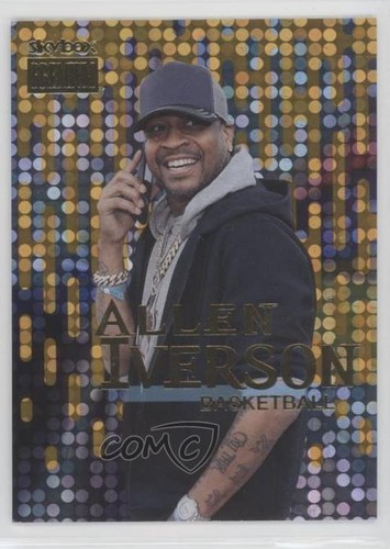 2022 Skybox Metal Universe Champions Premium Star Topaz 1/150 Allen Iverson HOF