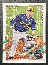 2021 Topps Holiday - Keston Hiura #HW21