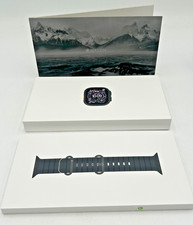 Apple Watch Ultra 3 49mm GPS Cellular Titanium Case w Black Ocean Band MF0J4LW/A