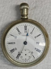 Waltham 18s 17j Pocket Watch for Parts/Repair