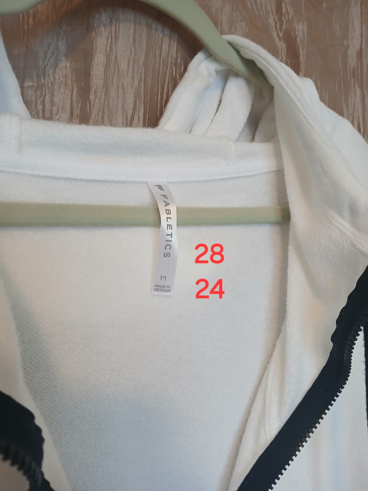 FABLETICS Drawstring Full Zip Hoodie Performance … - image 8