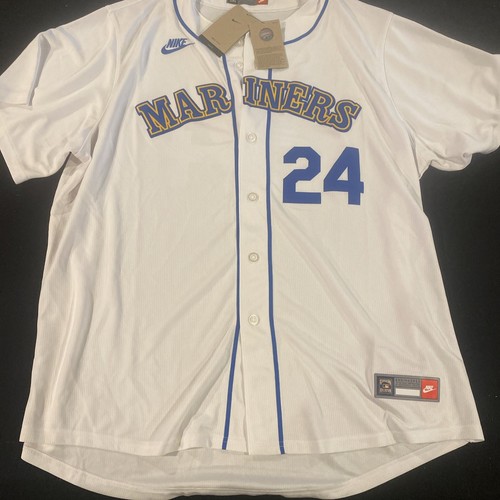 Nike Mariners Ken Griffey Nike Cooperstown collection jersey Embroidered 2XL NWT