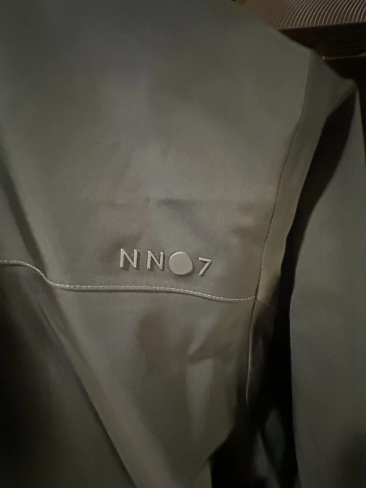 NN07 no nationality Men Green Primaloft Insulated Mid-Length Coat XL Zip/Button - product detail image 13