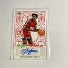 MOUHAMED GUEYE 2023 Leaf Happy Holidays Autograph AUTO card RC Rookie BA-MG2