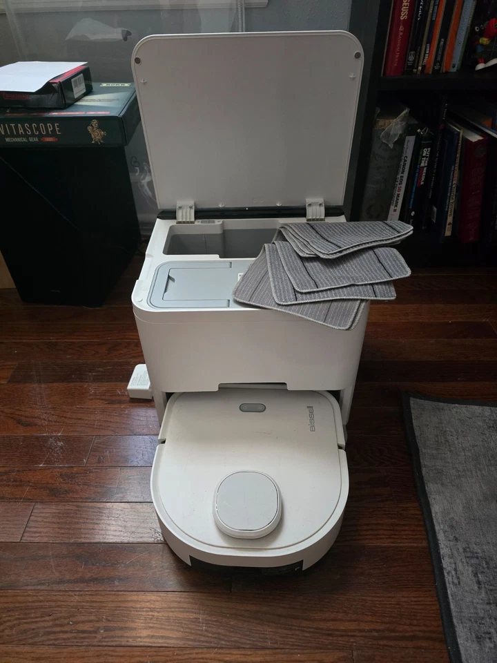 ReadyClean® A3 Robotic Mop Wet/Dry Mopping Hard Floor Robot, Auto-Pad Change - Image 3 of 4