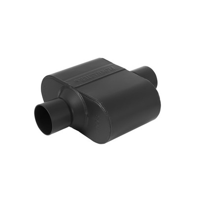FLOWMASTER Super 10 Series Muffler 2.5 in Inlet/Outlet, Stainless Steel