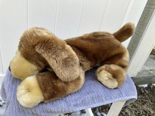 Toys R Us Animal Alley 2000 Darby Tan Big Ears Plush Floppy Puppy ESSA
