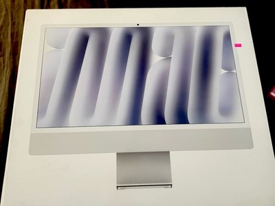 Apple iMac 24-inch M4 8-core CPU 16GB 256GB SSD Silver All-in-One