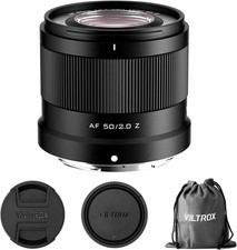VILTROX 50mm Z Mount F2.0 APS-C Large Aperture Auto Focus Lens STM For Nikon Z