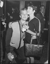 Carrie Fisher (Star Wars) & Matthew Modine (Pacific Heights) 1990 7x9 Photo