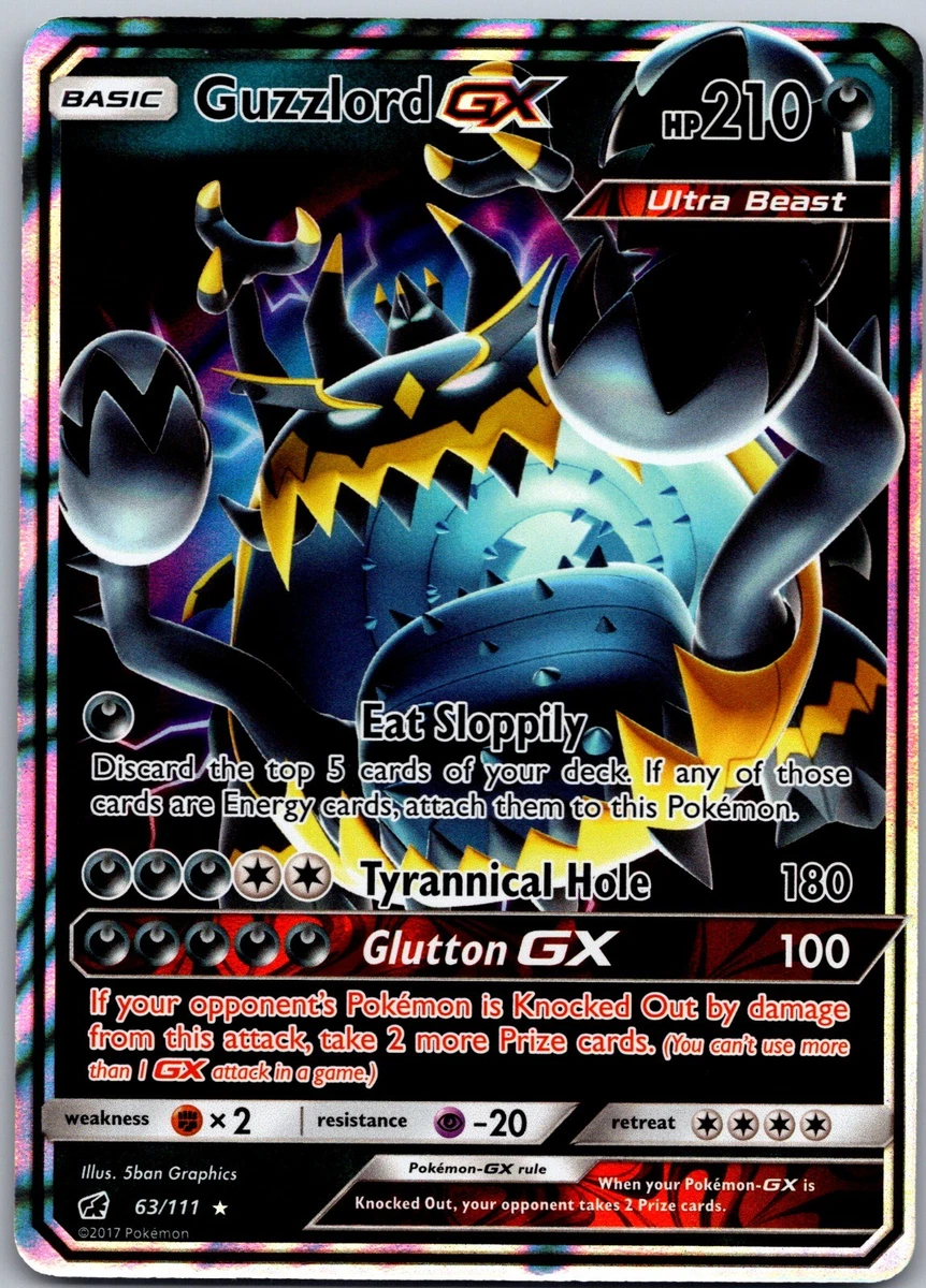 Guzzlord GX Pokémon TCG Cards for sale | eBay