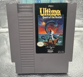 Ultima: Quest of the Avatar - Nintendo NES - Authentic - Tested - with Sleeve