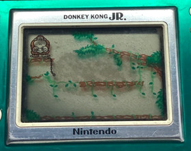 Vintage 1982 GAME & WATCH - DONKEYKONG Jr DJ-101 - LCD Game (Very Good Cond)